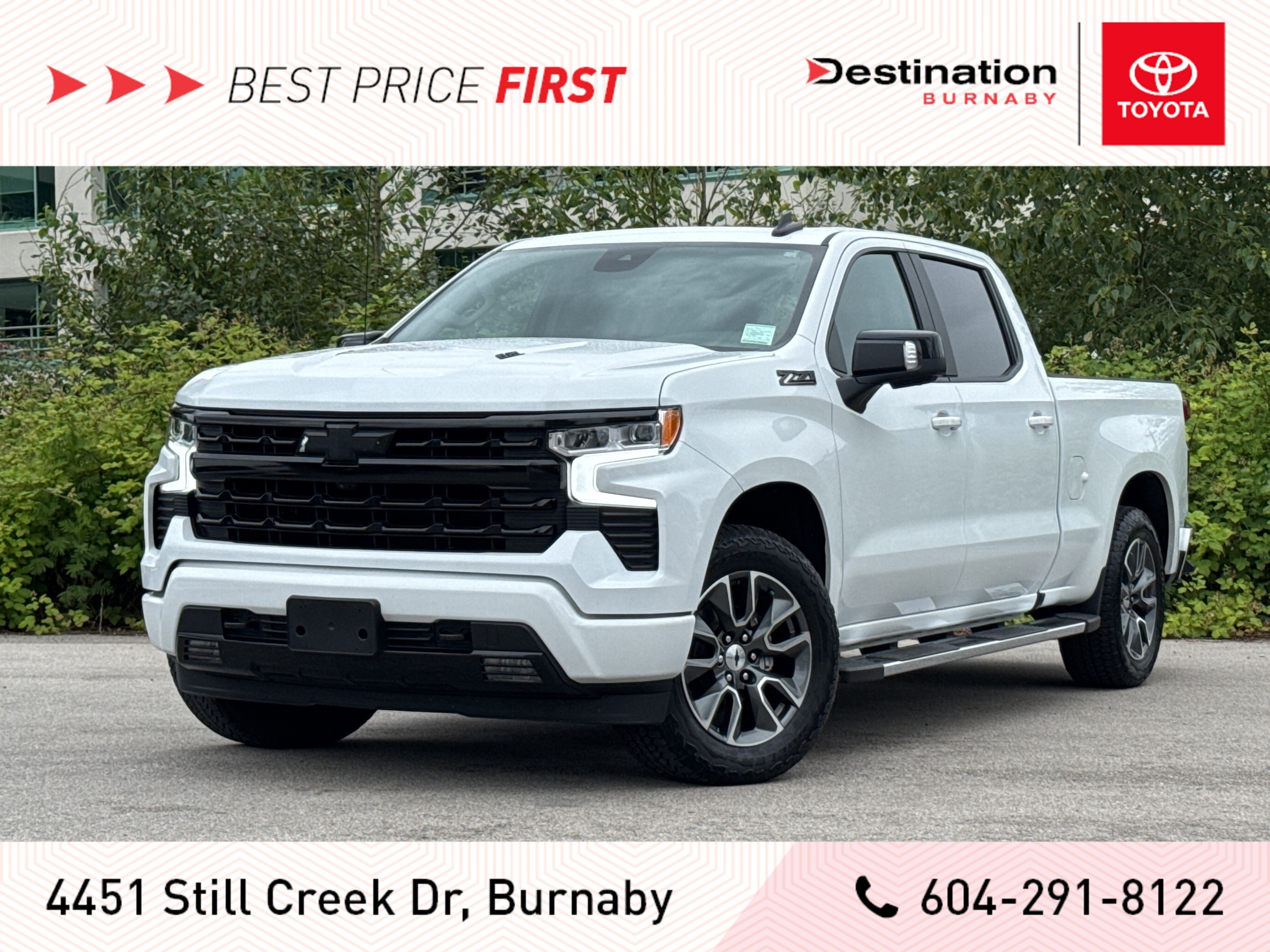 2023 Chevrolet Silverado 1500 RST Crew Cab V8 - Local, Loaded, No Accidents!