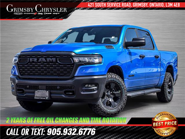 2025 Ram 1500 Tradesman WARLOCK | 3.0L HURRICANE | SPRAY-IN LINE