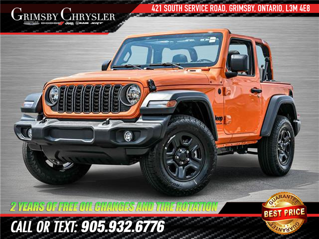 2025 Jeep Wrangler Sport HARDTOP | BACK-UP CAM | CARPLAY |