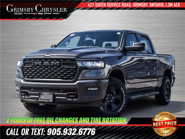 2025 Ram 1500 Tradesman WARLOCK | 3.0L HURRICANE | RAISED SUSPEN