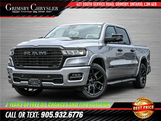 2025 Ram 1500 Laramie CREW | HEATED/VENTED LEATHER | NIGHT EDITI