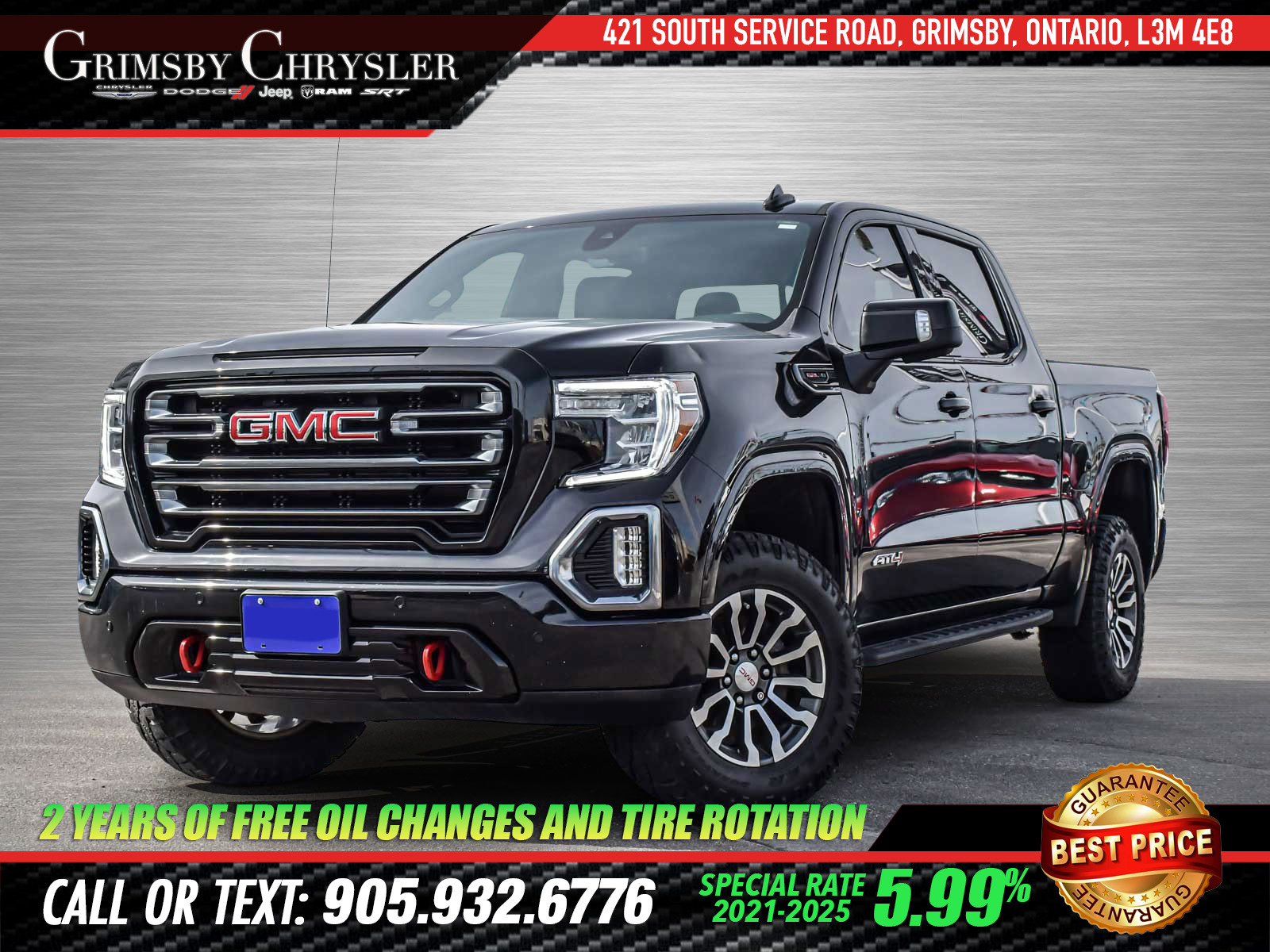 2022 GMC Sierra 1500 Limited AT4 CREW | HEATED/VENTED LEATHER | SUNROOF | BOSE 