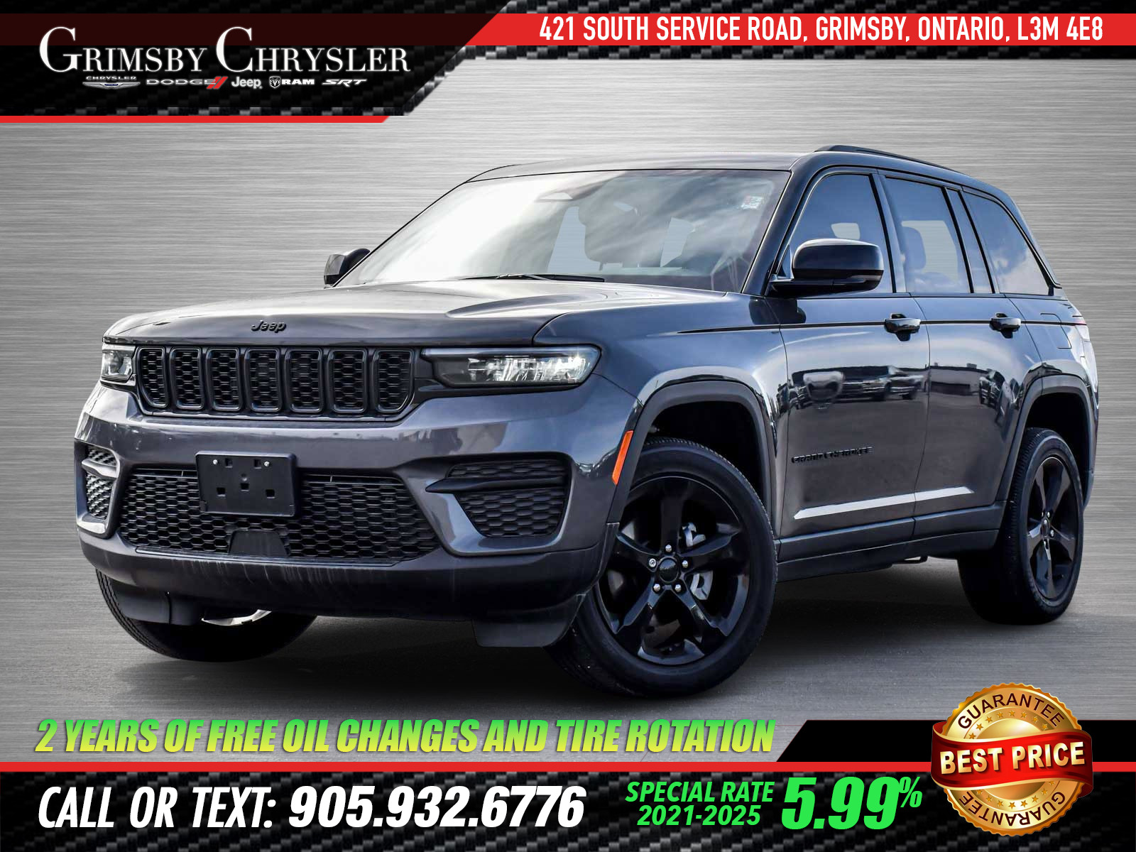 2024 Jeep Grand Cherokee Laredo HEATED SEATS | SUNROOF | REMOTE START | POW