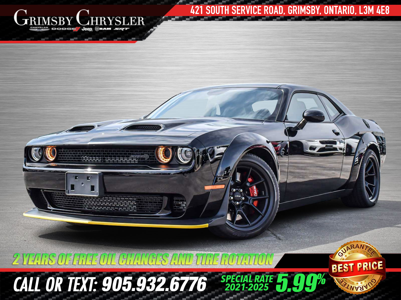 2023 Dodge Challenger SRT Hellcat REDEYE WIDEBODY 797HP | HEATED/VENTED 