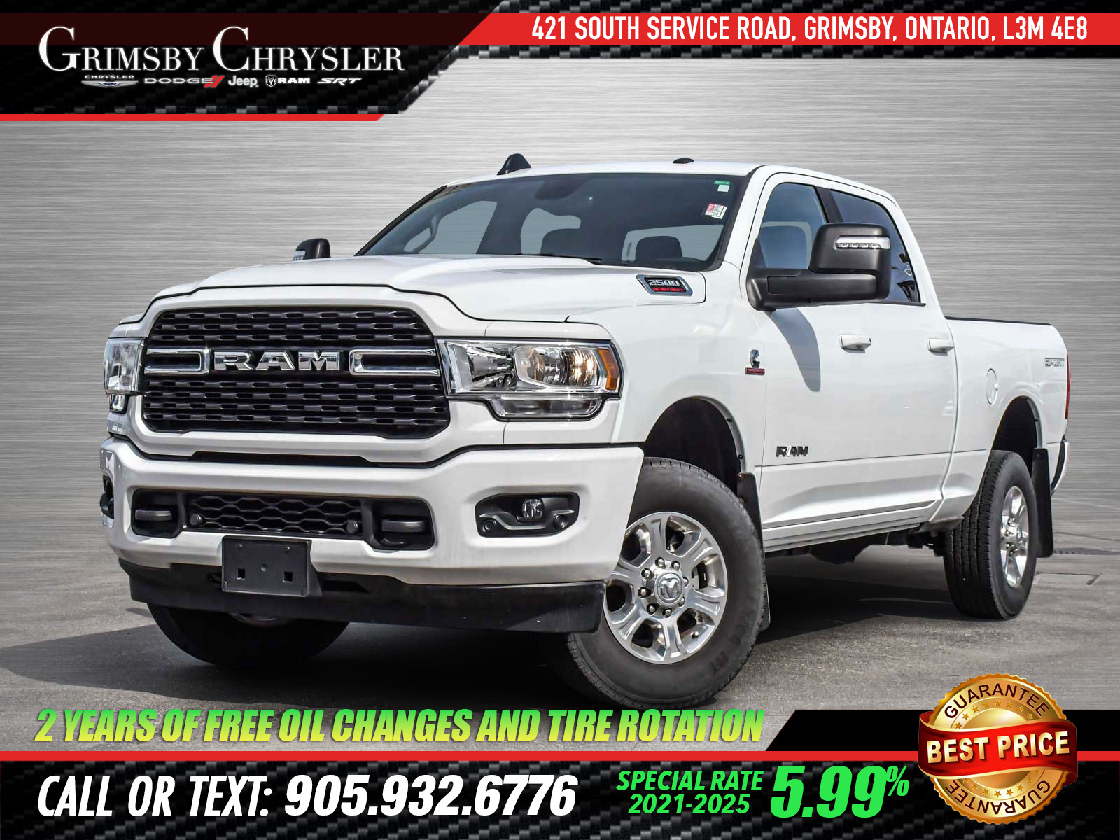 2024 Ram 2500 Big Horn CREW | HEATED BUCKET SEATS | SPORT APPEAR