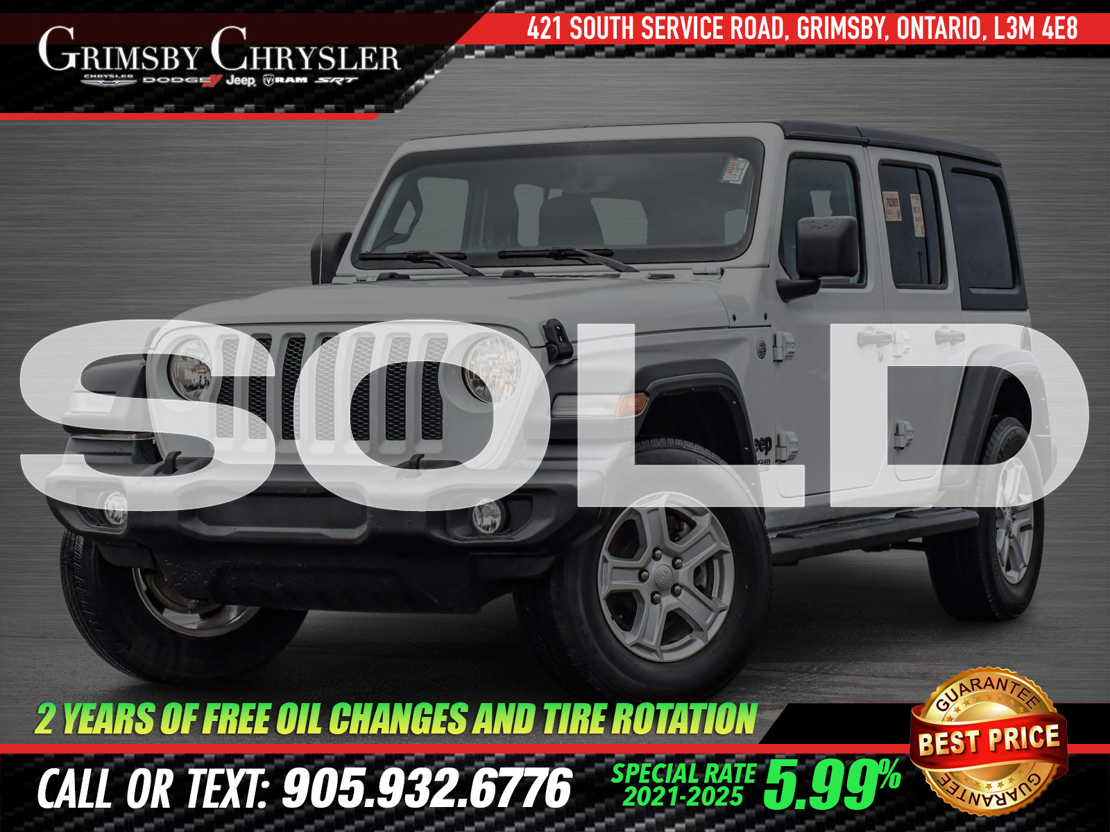 2021 Jeep WRANGLER UNLIMITED Sport SOLD BY PATTY - THANK YOU!!