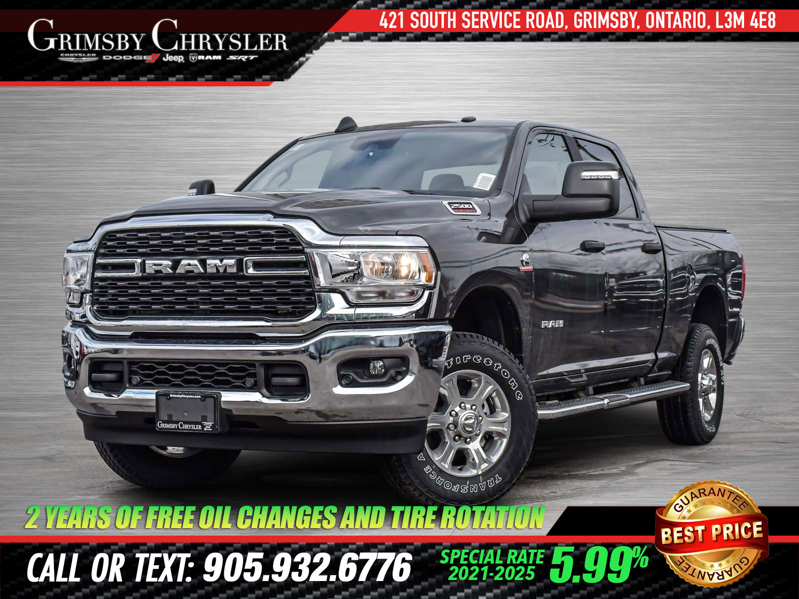 2024 Ram 2500 Big Horn CREW | HEATED BUCKET SEATS | 5TH WHEEL PR