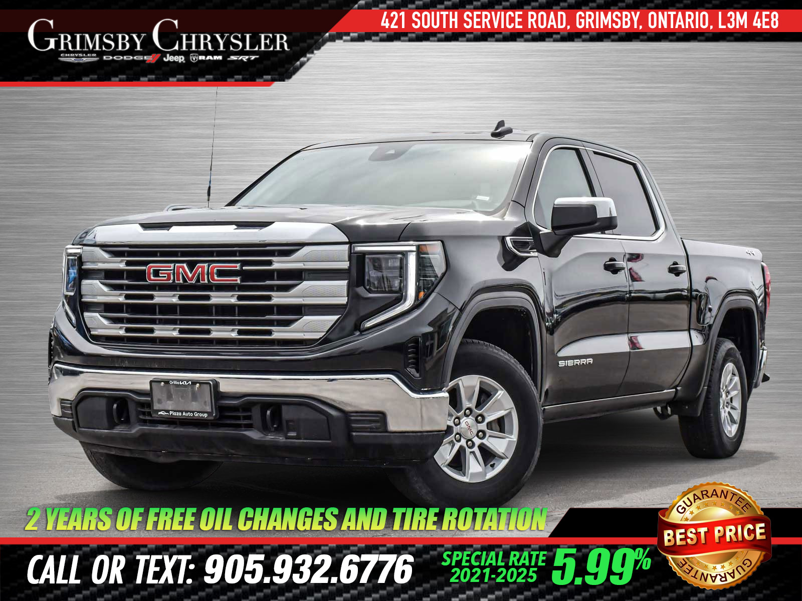 2023 GMC Sierra 1500 SLE Onyx Black | 2.7L TURBO | 13.4 SCREEN | MULTIP