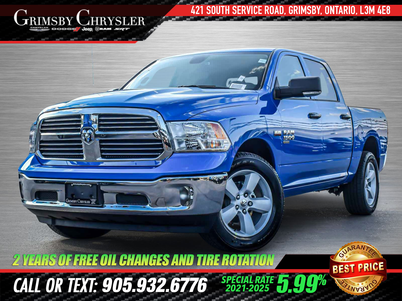 2023 Ram 1500 Classic SLT CREW | HEATED BUCKET SEATS | SUNROOF | ALPINE 