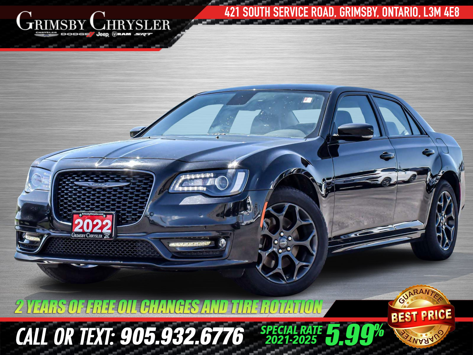 2022 Chrysler 300 Touring L 300 TOURING-L AWD EDITION IN GLASS BLACK
