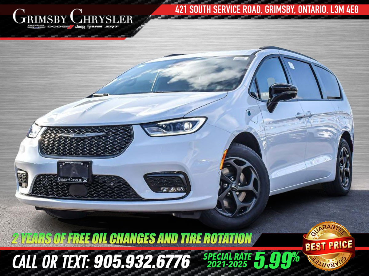 2024 Chrysler Pacifica Hybrid Select HEATED/VENTED LEATHER | S APPEARANCE | REAR