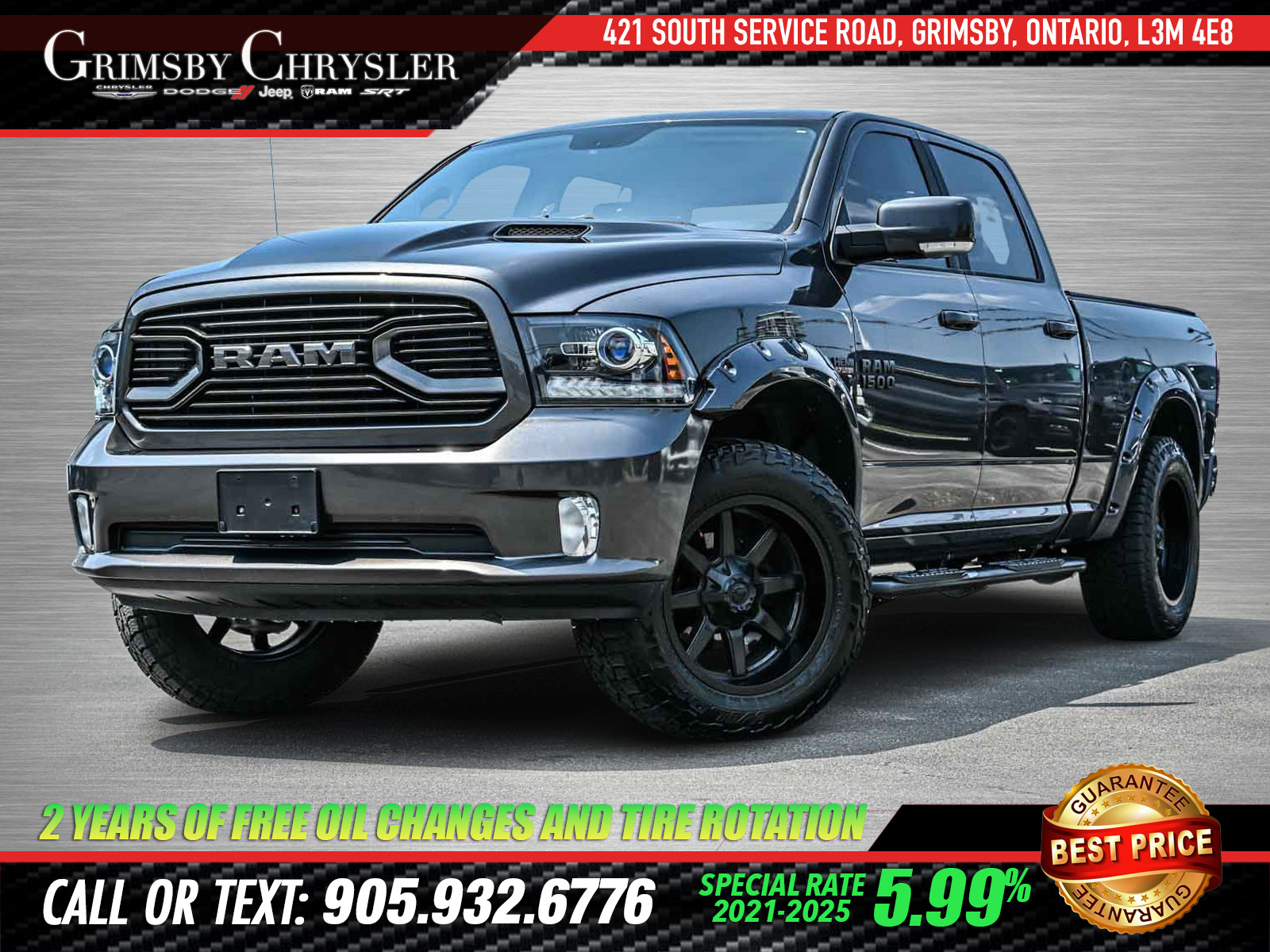 2018 Ram 1500 Sport SPORT CREW CAB, SPORT PREMIUM GROUP, POWER S