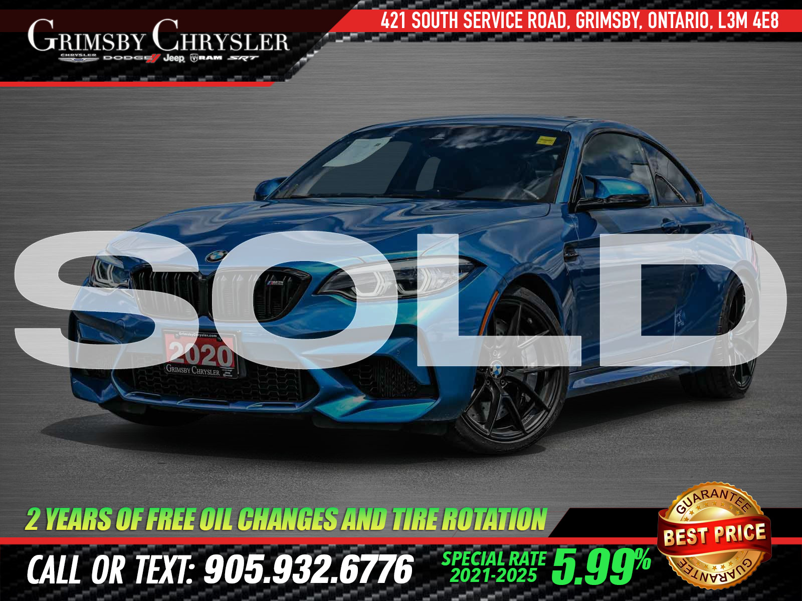 2020 BMW M2 Competition SOLD BY KYLE - THANK YOU!!