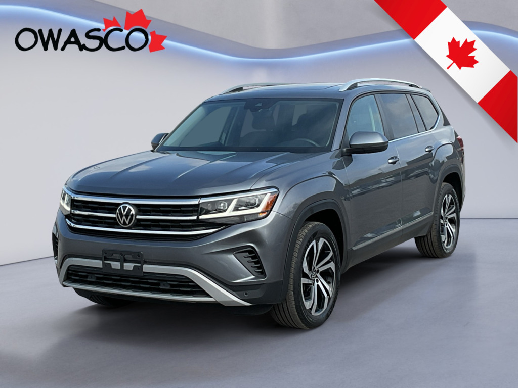 2022 Volkswagen Atlas 3.6L Highline! 7 Seats! Clean CarFax!