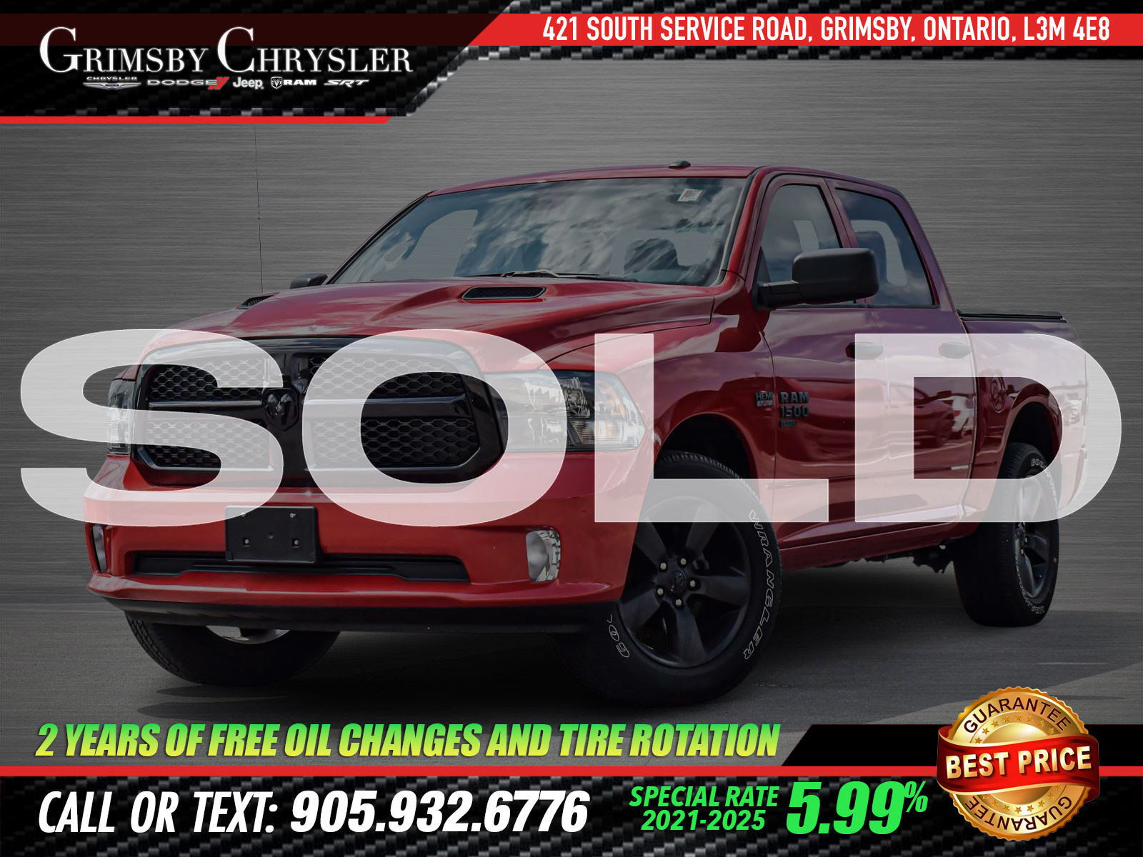 2022 Ram 1500 Classic Tradesman SOLD BY KYLE - THANK YOU!!