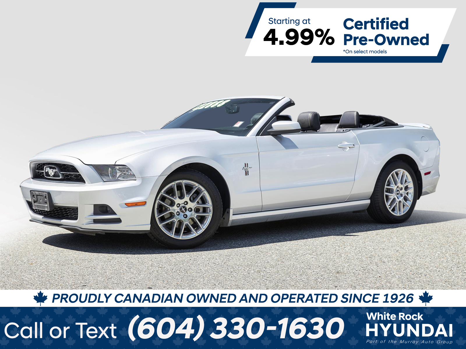 2014 Ford Mustang PREMIUM | CONVERTIBLE | NO ACCIDENTS