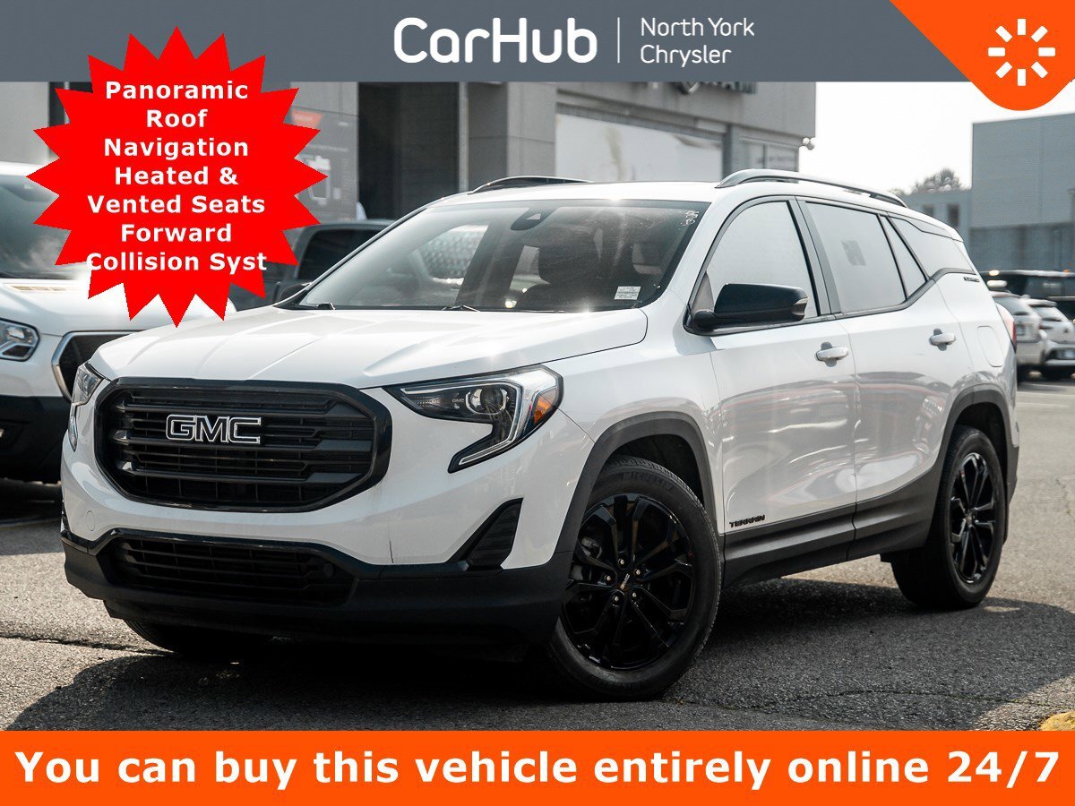 2021 GMC Terrain SLE Panoroof Navi Heated Vented Seats Forward Coll