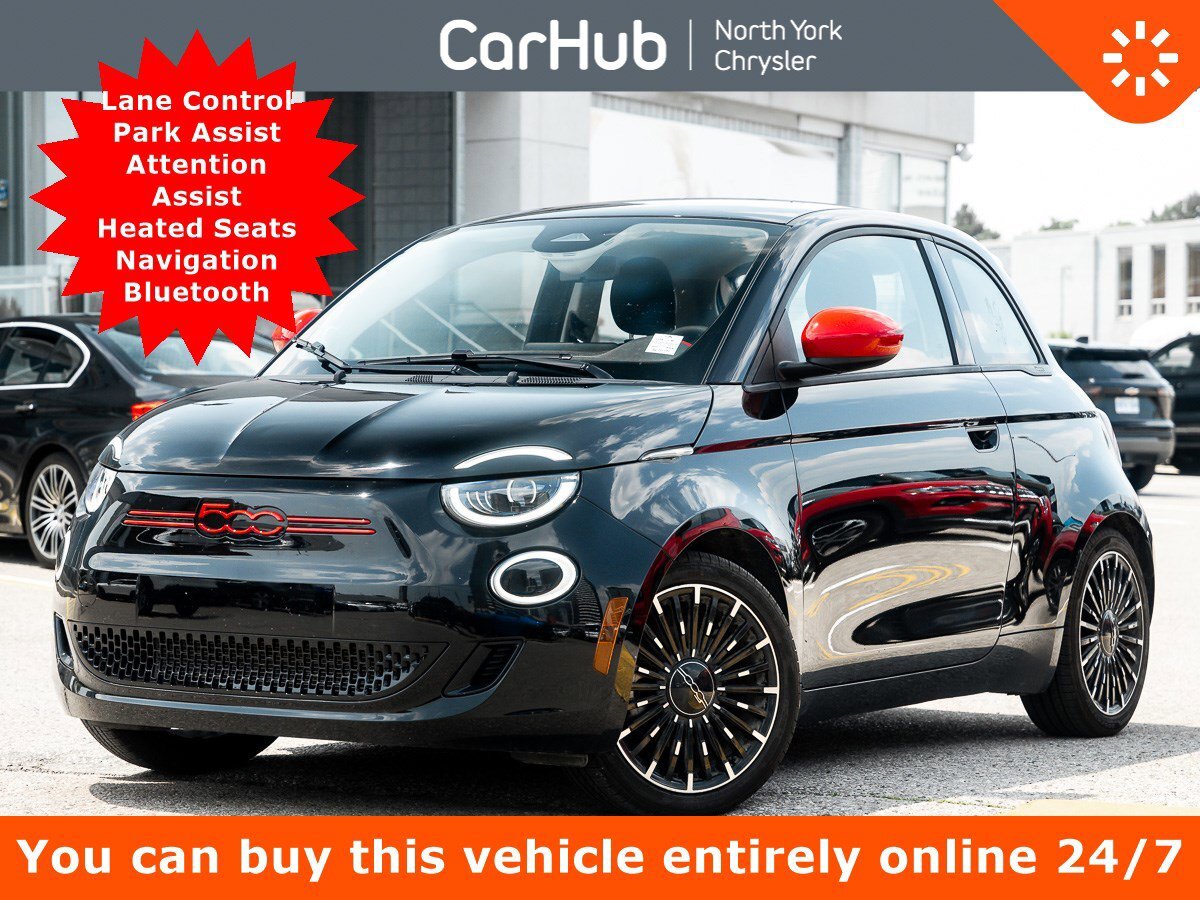 2024 Fiat 500E (RED) Edition FWD Lane Control Heated Seats Navi B