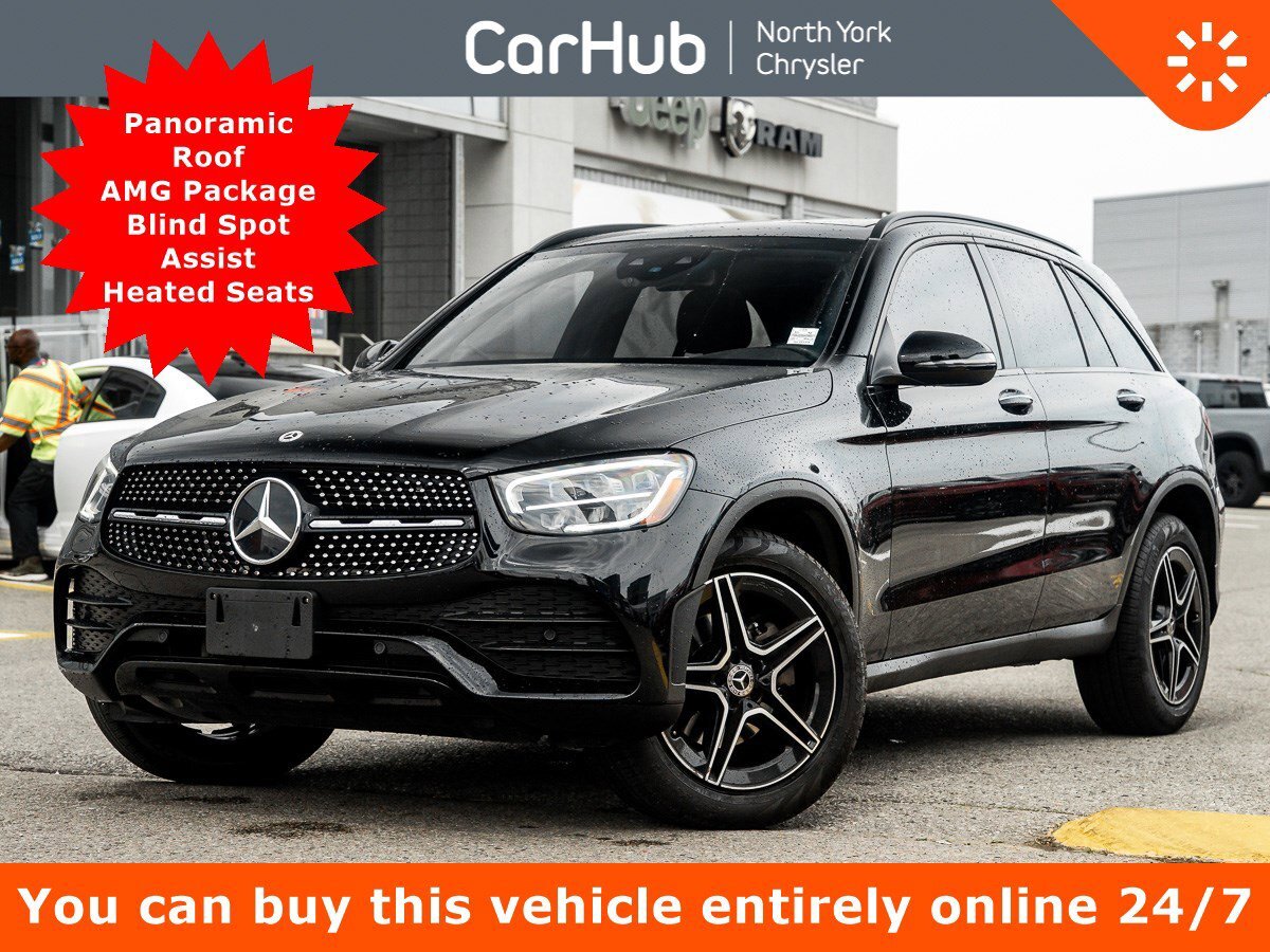 2021 Mercedes-Benz GLC 300 Panoroof AMG Package Blind Spot Assist Heated 