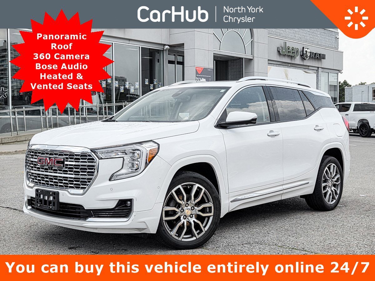 2022 GMC Terrain Denali AWD Panoroof 360 Camera Bose Audio Heated &