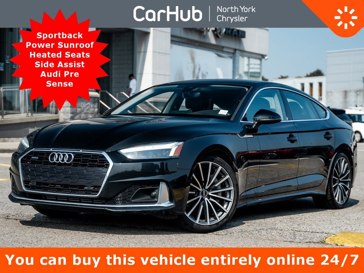 2023 Audi A5 Sportback Komfort Sunroof Heated Seats Side Assist Audi Pre 