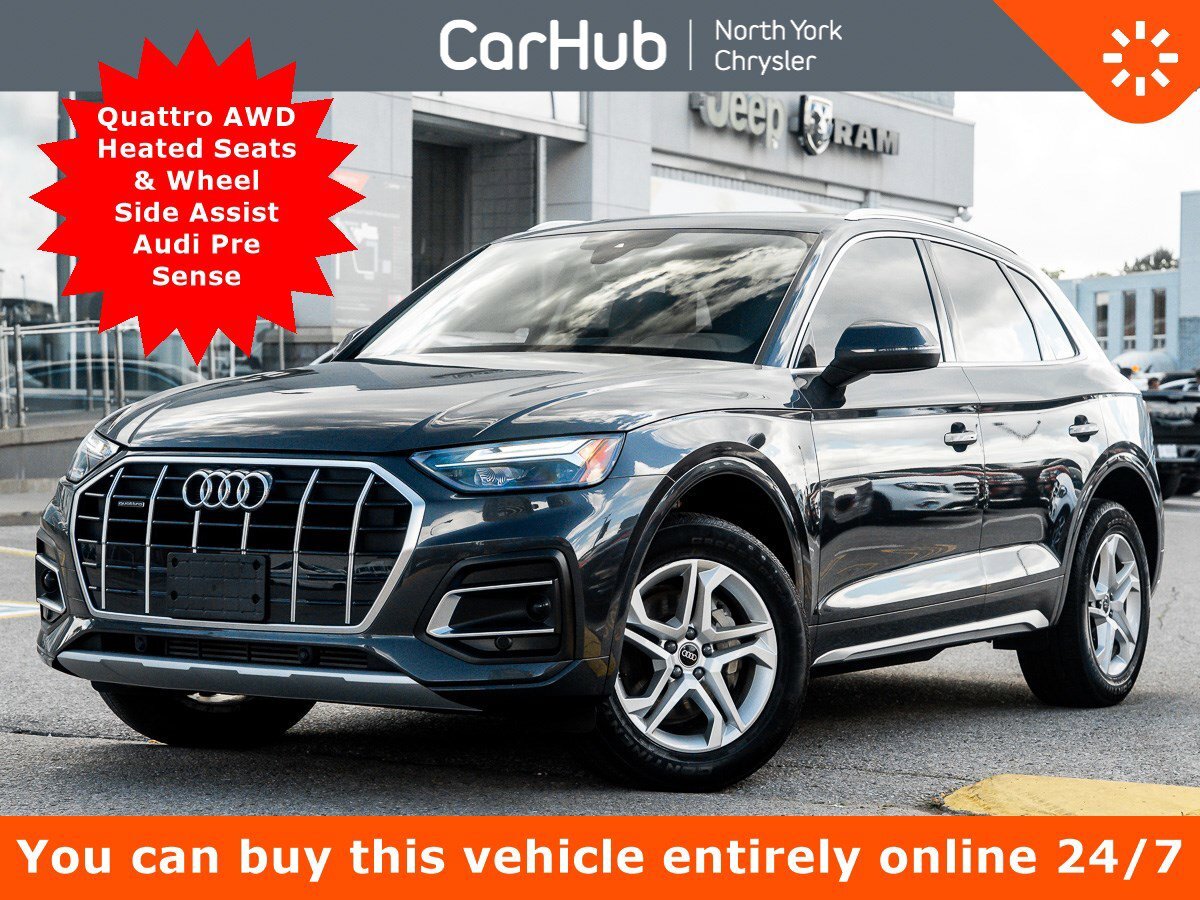 2023 Audi Q5 Komfort Quattro Heated Seats & Wheel Side Assist A