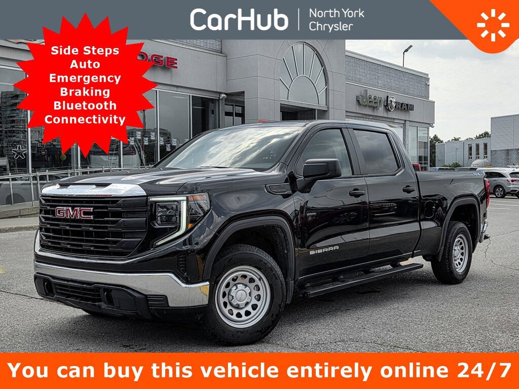 2022 GMC Sierra 1500 Pro 157'' Side Steps Auto Emergency Braking Bluet