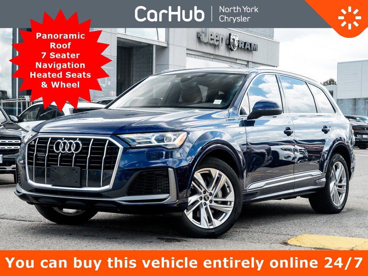 2022 Audi Q7 Komfort Panoroof 7 Seater Navi Heated Seats & Whee