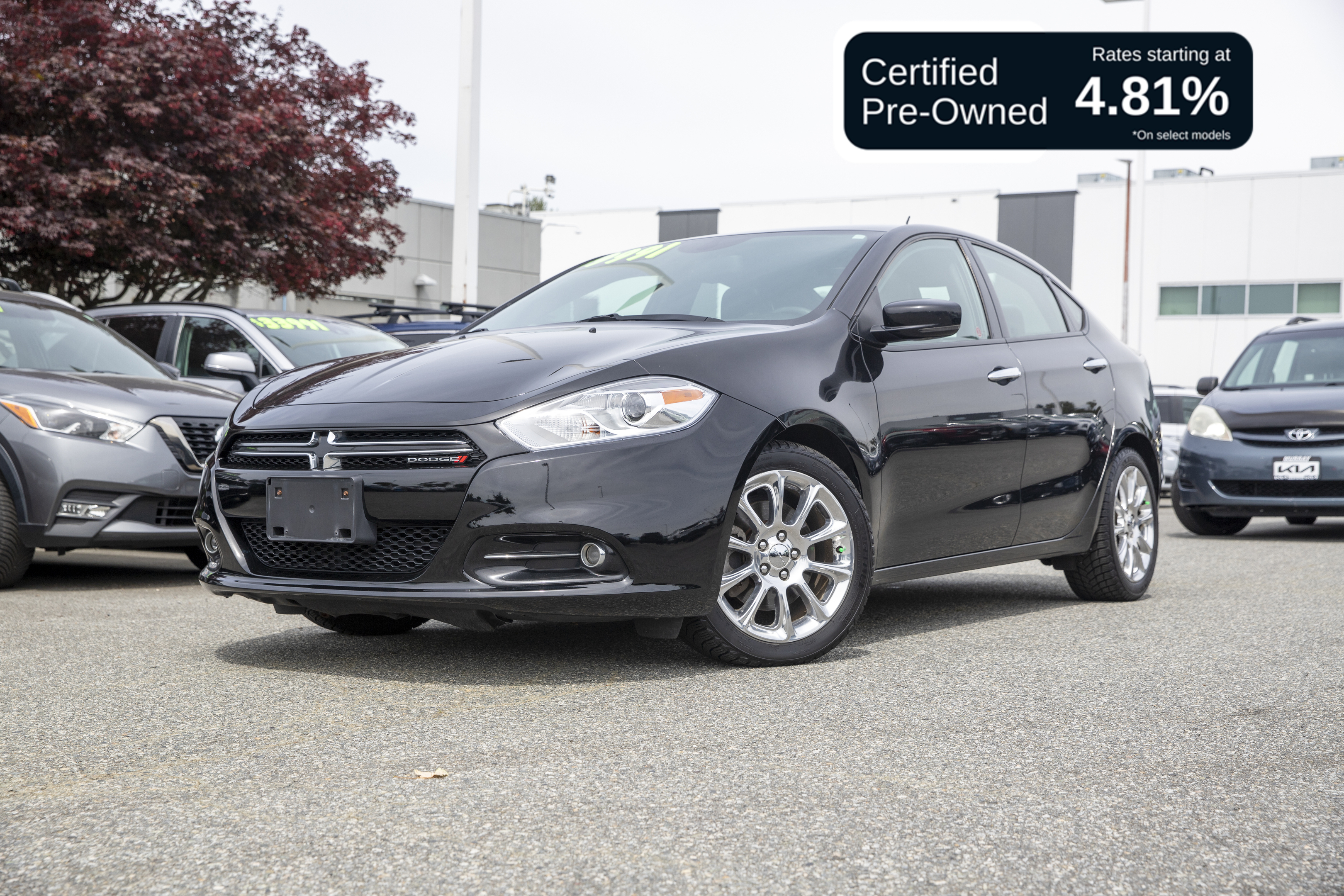 2013 Dodge Dart Limited GT! Leather! Nav! Sunroof! AC! Cam!