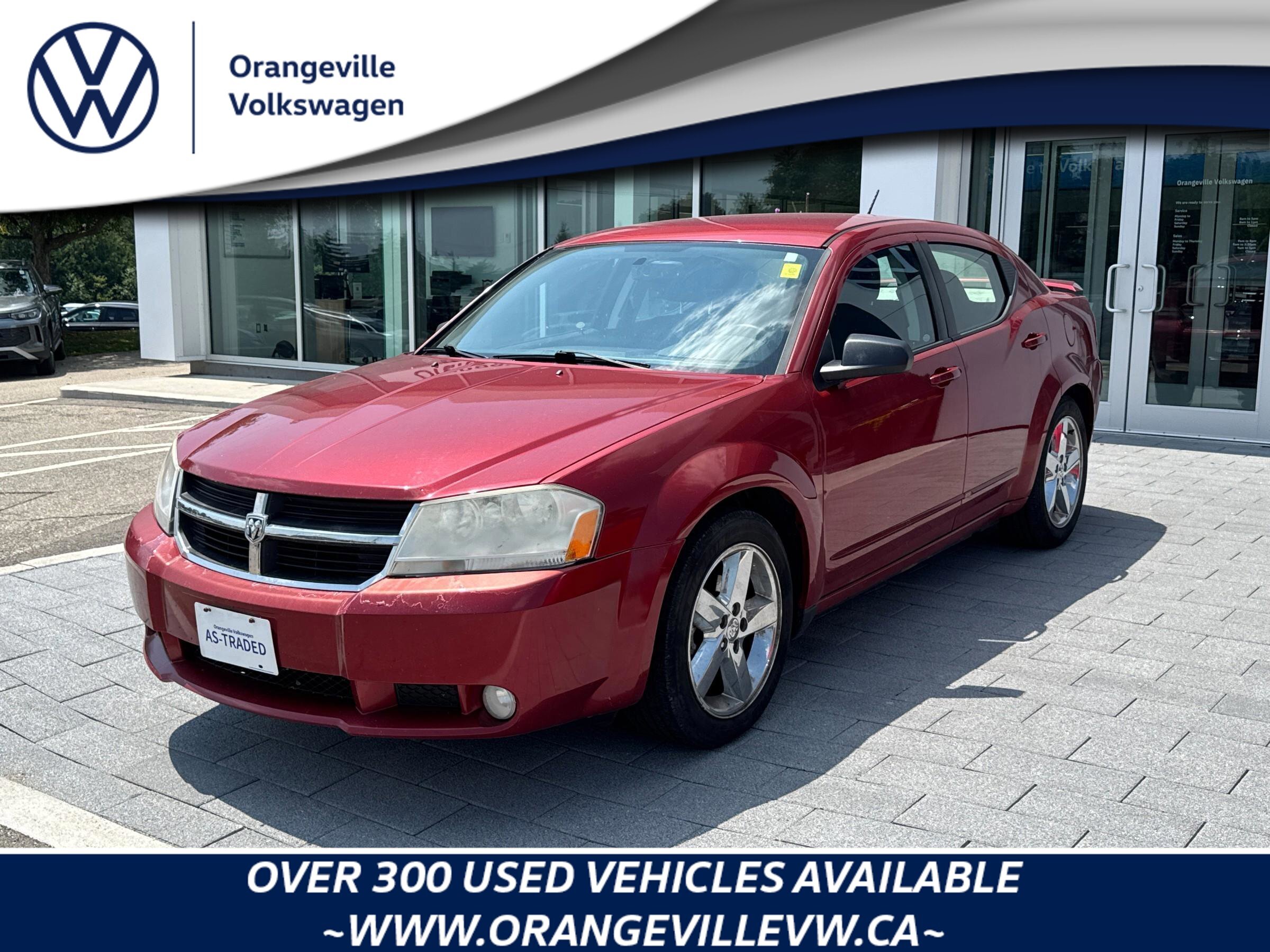 2010 Dodge Avenger SXTAS-TRADED, ACCIDENT-FREE, CLOTH, FWD, CRUISE CO