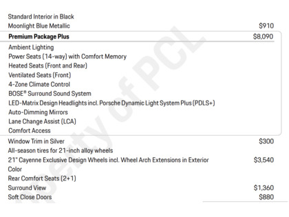 used 2022 Porsche Cayenne car, priced at $71,900