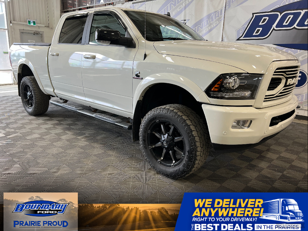 2018 Ram 2500 LARAMIE 6.7 DSL 4X4 | LIFT | FUEL RIMS | LOW KMS!