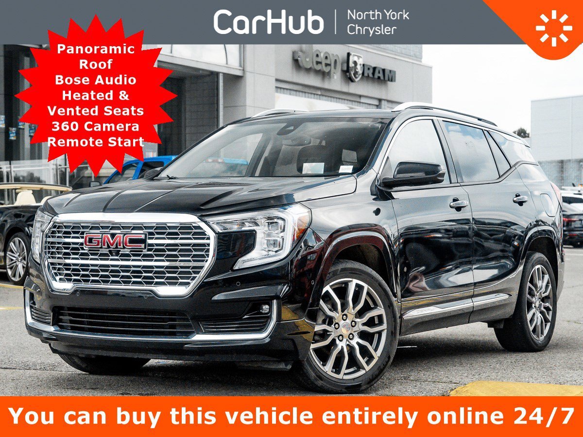 2022 GMC Terrain Denali Panoroof Bose Audio Heated & Vented Seats 3