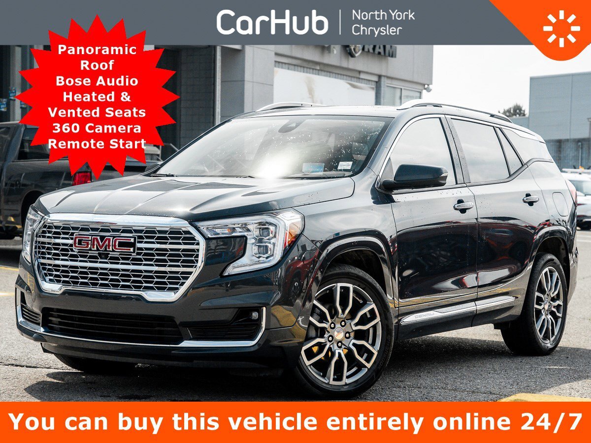 2022 GMC Terrain Denali Panoroof Bose Audio Heated & Vented Seats 3