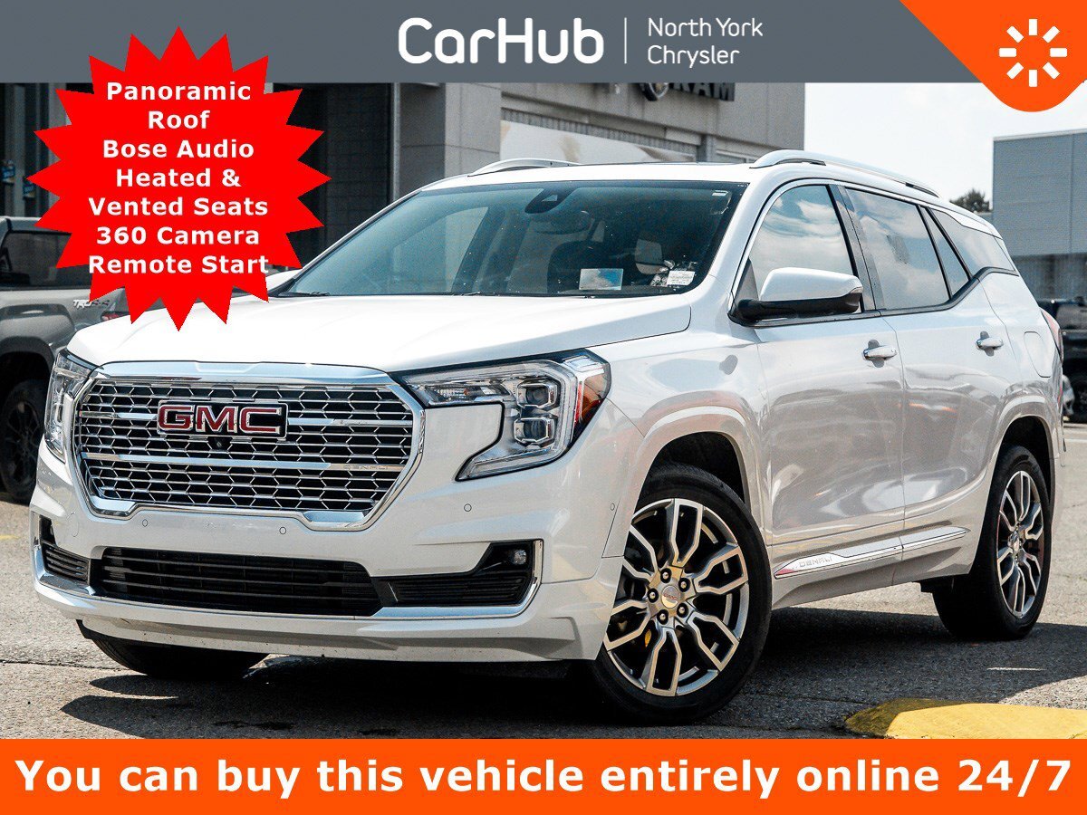 2023 GMC Terrain Denali Panoroof Bose Audio Heated & Vented Seats 3