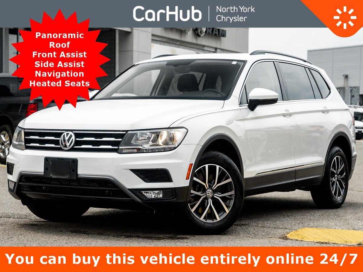 2021 Volkswagen Tiguan Comfortline Panoroof Front Assist Side Assist Navi