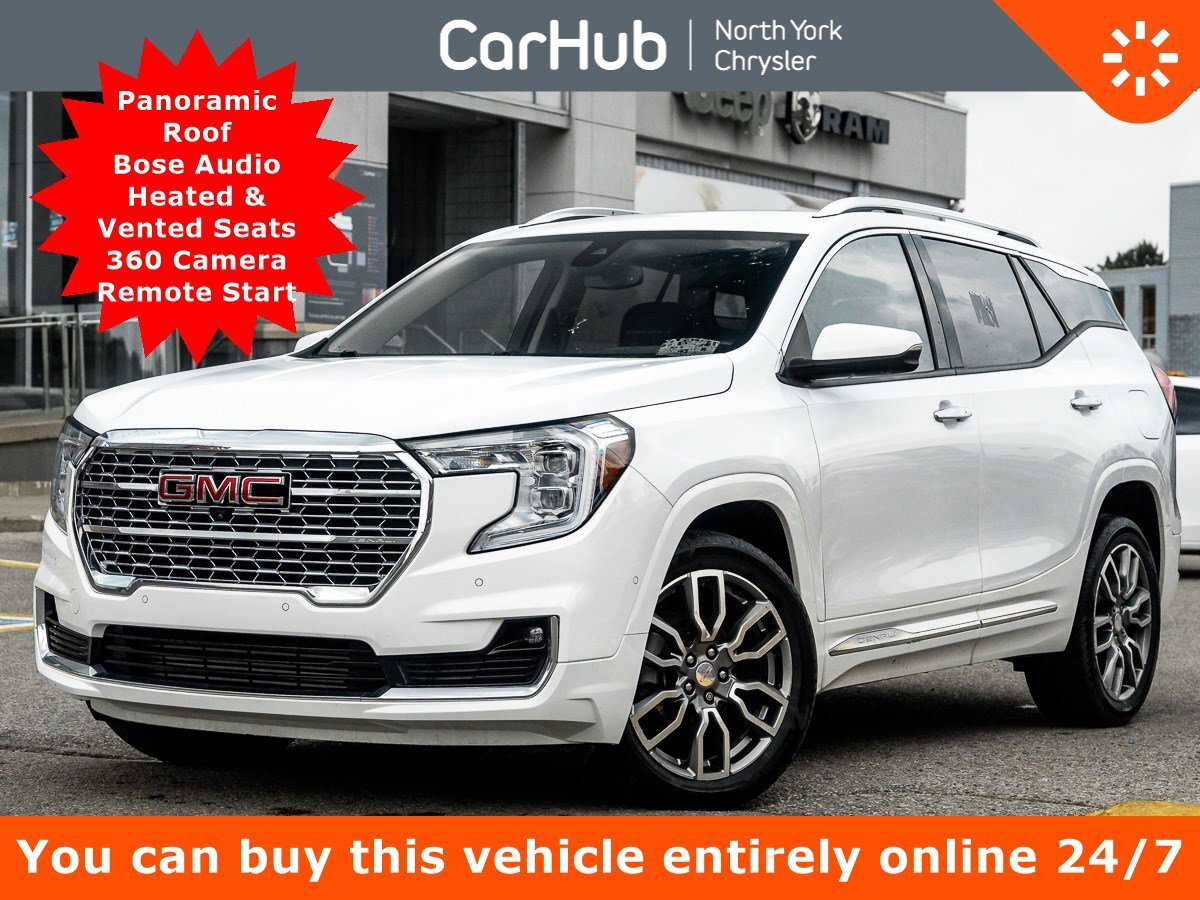 2022 GMC Terrain Denali Panoramic Roof  Bose Audio  Heated & Vented