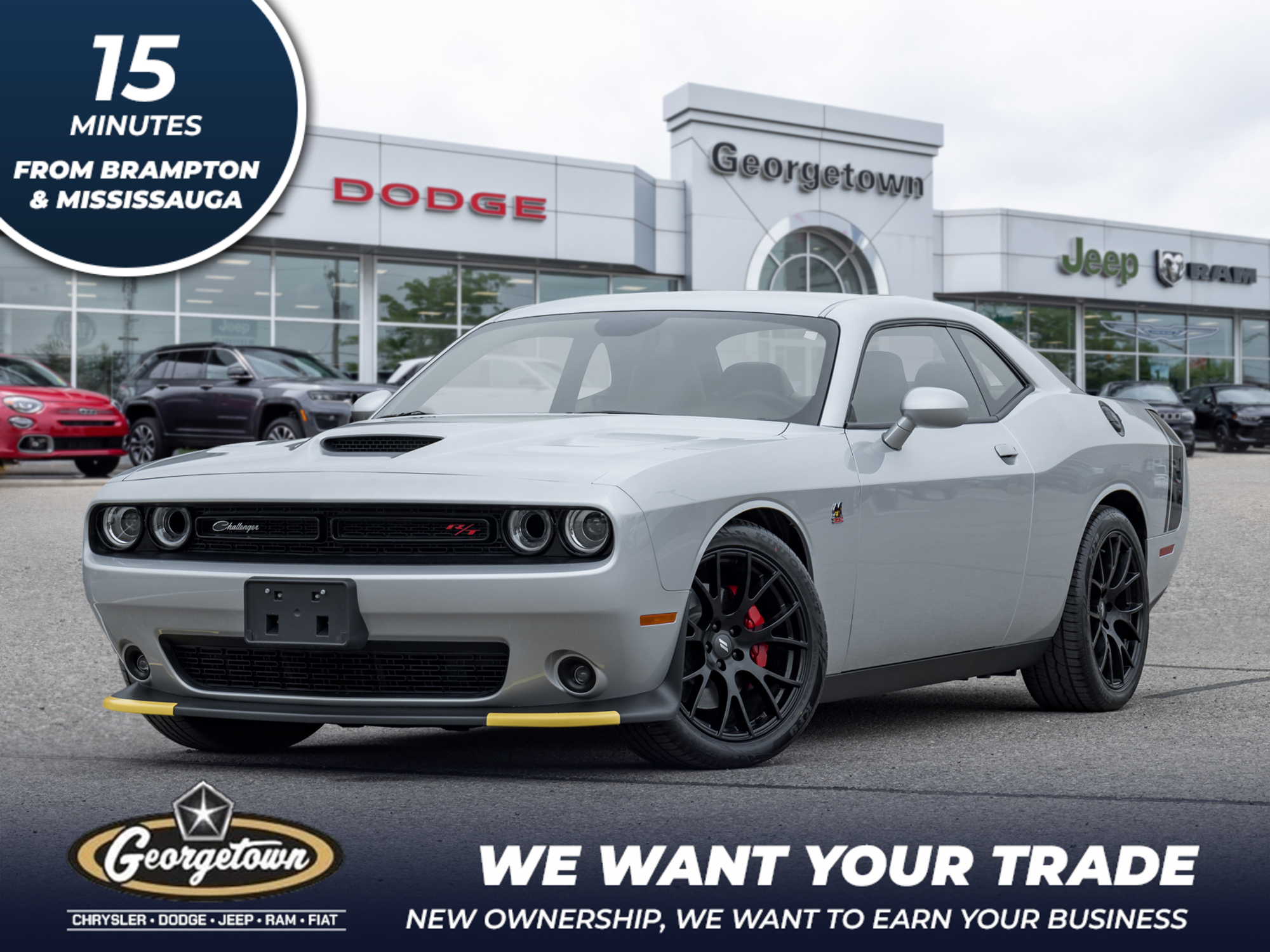 2023 Dodge Challenger SCAT PACK 392 | V8 | 6 SPEED MANUAL | ALPINE
