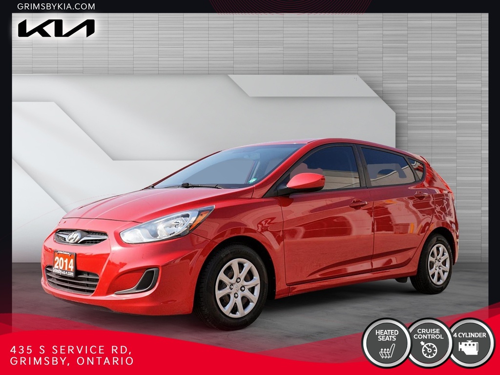 2014 Hyundai Accent 5dr HB Auto GL | HEATED SEATS | CRUISE CONTRO