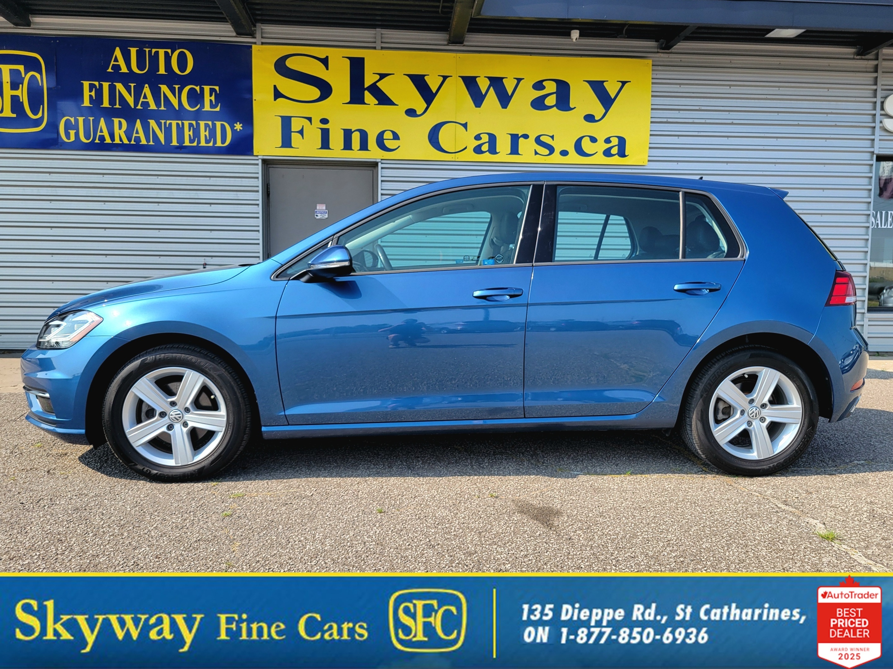 2018 Volkswagen Golf COMFORTLINE 5 DOOR MANUAL | LEATHER | MOONROOF