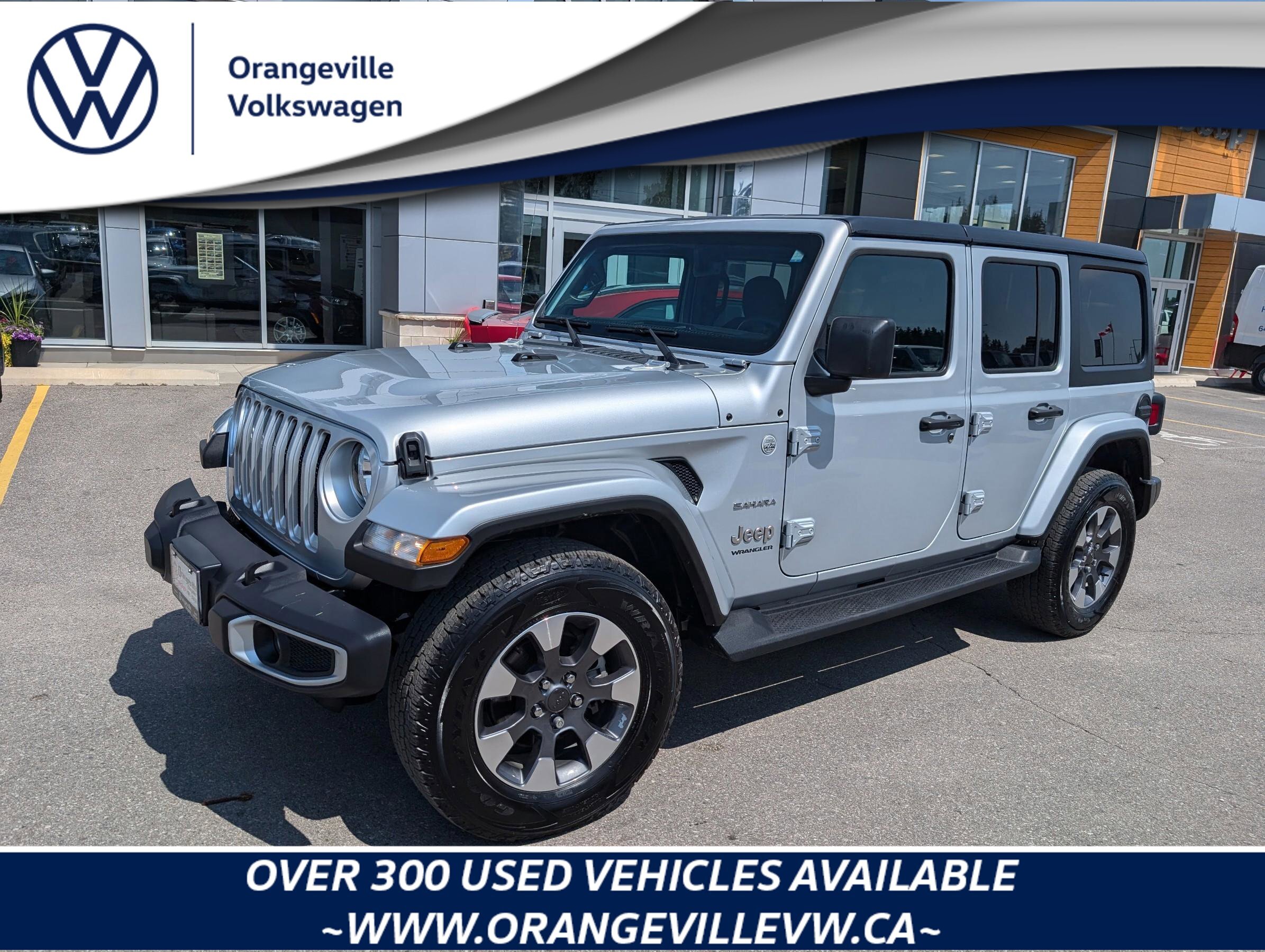 2023 Jeep Wrangler SaharaSAHARA, V6, 4X4, NAV, HEATED CLOTH, DUAL TOP