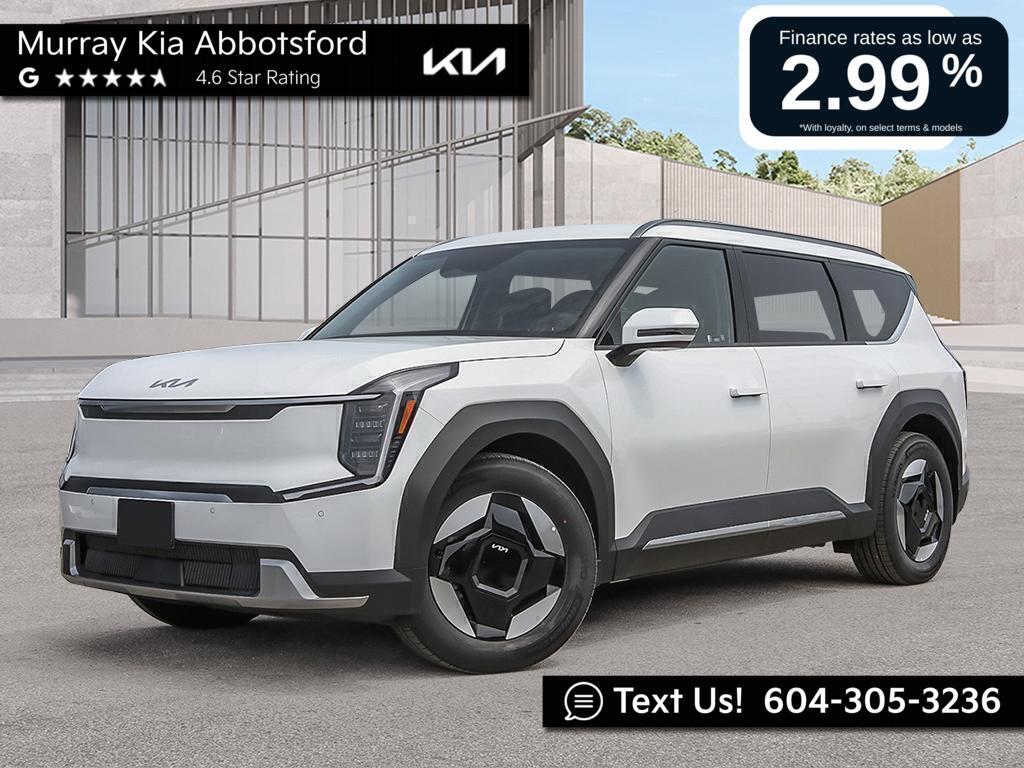 2026 Kia EV9 LAND Snow White Pearl