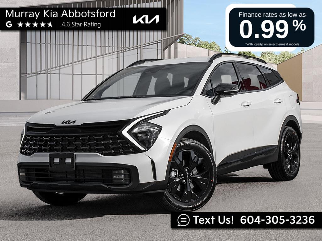 2025 Kia Sportage X-LINE LIMITED White