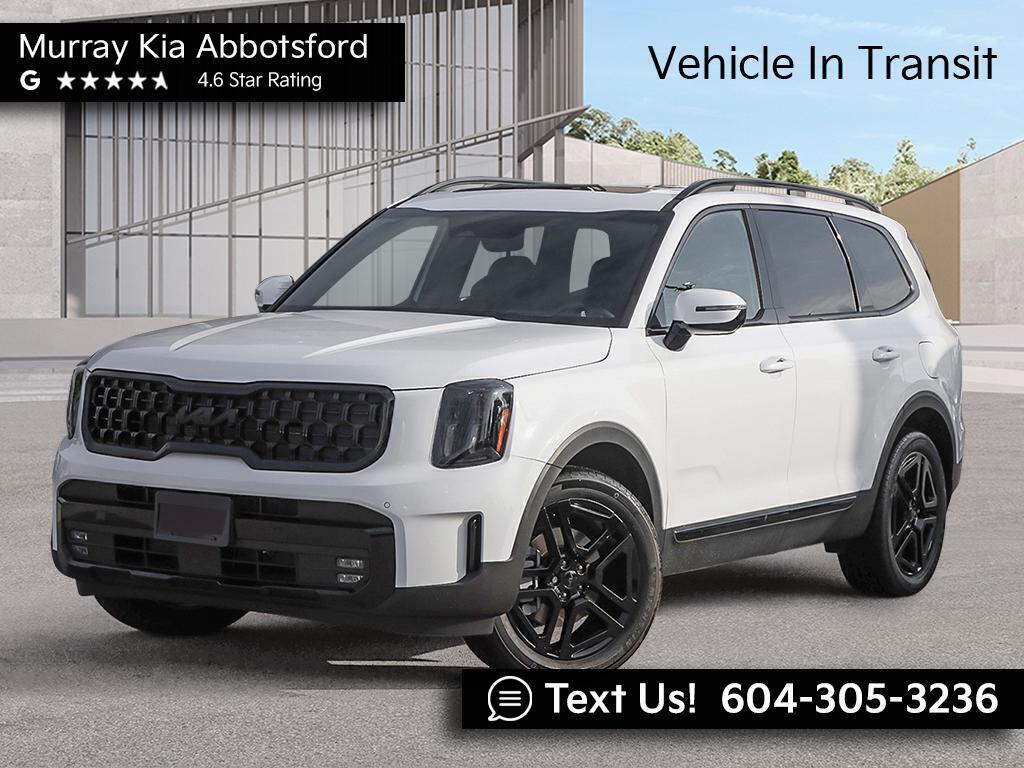 2025 Kia Telluride X-LINE Glacial White Pearl