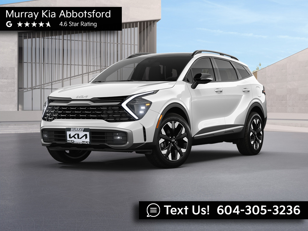 2026 Kia Sportage EX Snow White Pearl