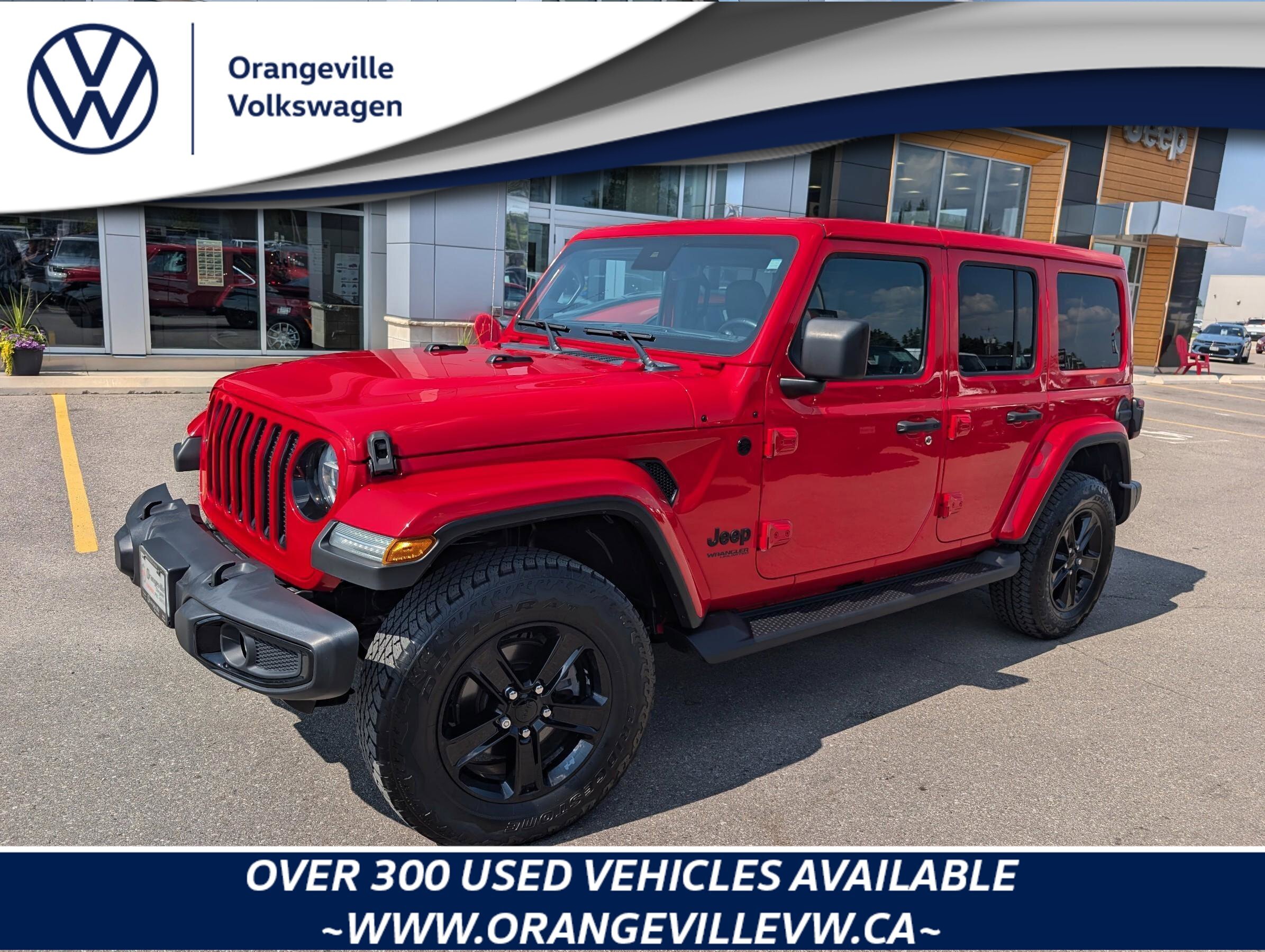 2021 Jeep Wrangler Unlimited Sahara AltitudeSAHARA ALTITUDE, 2.0T, 4X