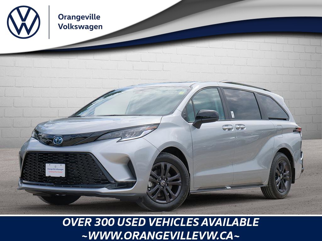 2025 Toyota Sienna XSE 7-PassengerONE-OWNER, ACCIDENT-FREE, HYBRID, A