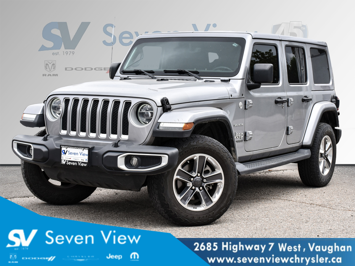 2020 Jeep WRANGLER UNLIMITED Sahara 4x4 NAVI/LEATHER/SAFETYTEC GROUP