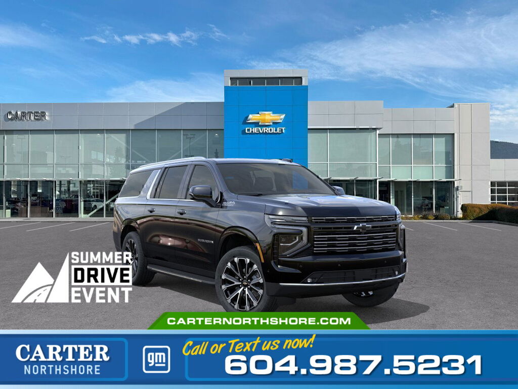 2025 Chevrolet Suburban HIGH COUNTRY 4WD | Alum Wheels/Pano Sunroof/HD Cam
