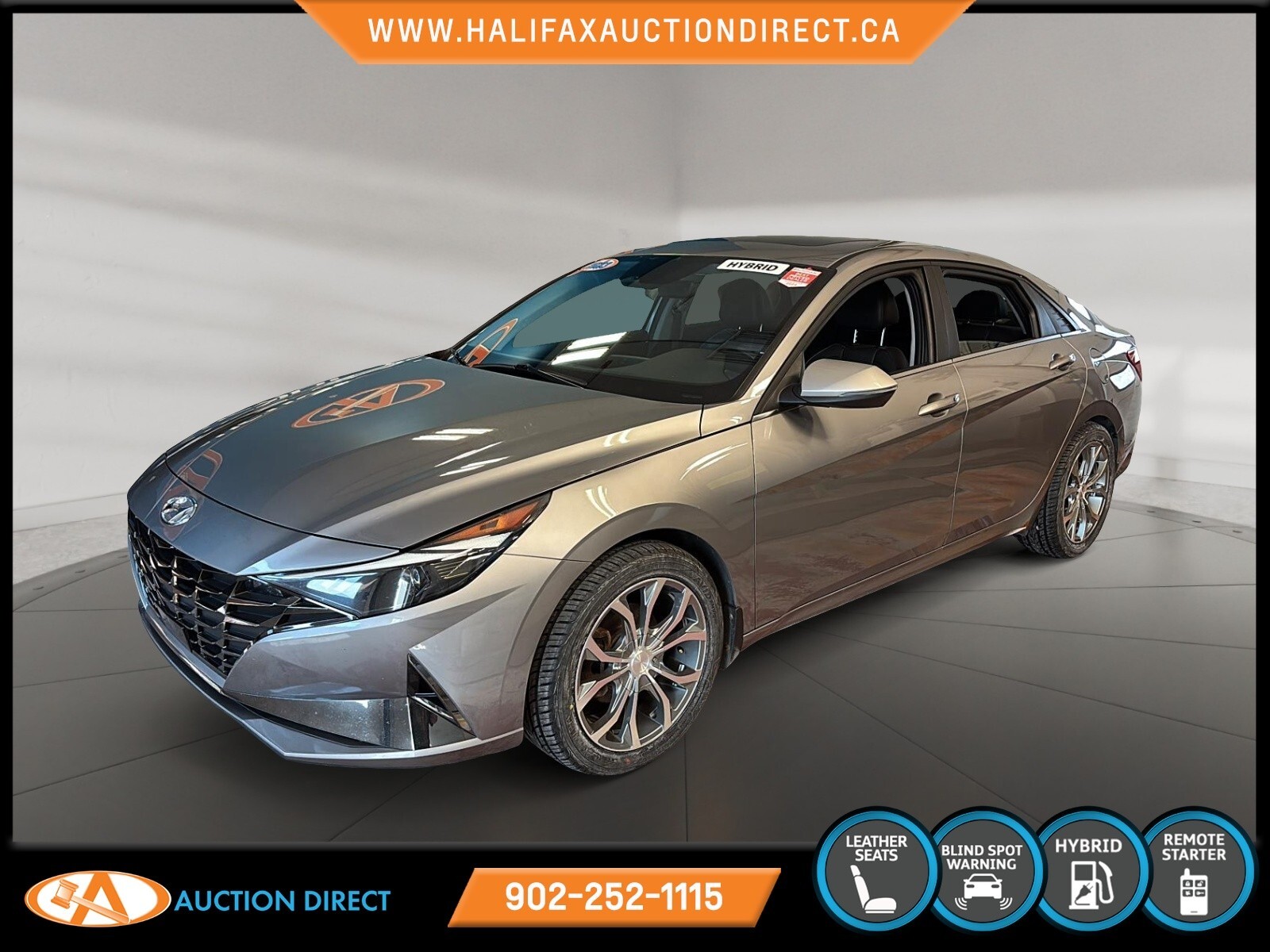 2023 Hyundai Elantra Luxury HYBRID! BOSE SOUND! LEATHER! SUNROOF! FINAN